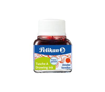 Inchiostro di china 523 - 10 ml - vermiglione 3 - conf. 10 pezzi - Pelikan - 100436070 - 4012700201522 - DMwebShop