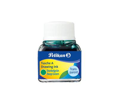 Inchiostro di china 523 - 10 ml - verde scuro 7 - conf. 10 pezzi - Pelikan - 100436073 - 4012700201560 - DMwebShop