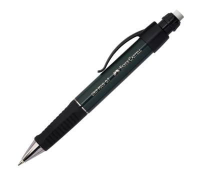 Portamine Grip Plus Metallic - mina 0,7 mm - fusto verde - Faber Castell - 130700 - 4005401307006 - DMwebShop