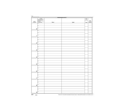 Registro corrispondenza arrivo-partenza - 31 x 24 cm - 50 fogli - Edipro - E2806 - 8023328280604 - DMwebShop