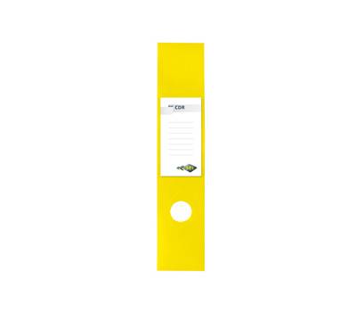 Copridorso CDR - PVC adesivo - 7 x 34,5 cm - giallo - conf. 10 pezzi - Sei Rota - 58012536 - 8004972015217 - DMwebShop