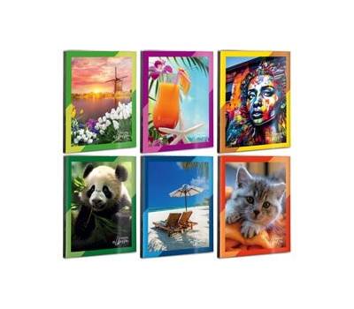 Album portafoto a busta saldato assortiti - 125 x 165 mm - contiene fino a 24 foto da 10 x 15 cm - Lebez - 2745 - 8007509027455 - DMwebShop