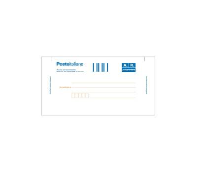 Cartolina raccomandata A/R con adesivo rimovibile - 10 x 20 cm - conf. 100 cartoline - Edipro - E0622/1 - 8023328062217 - DMwebShop