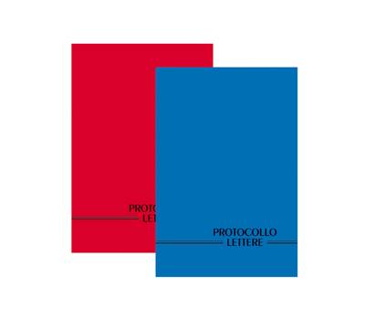 Registro - protocollo - lettere ricevute-spedite - uso mano - 21 x 31 cm - 100 fogli - BM - 0100114 - 8008234021404 - DMwebShop