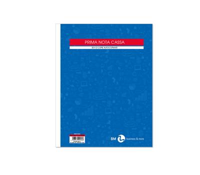 Blocco prima nota cassa - 50 fogli x 2 copie autoricalcanti - 22 x 28 cm - BM - 0100430 - 8008234004308 - DMwebShop