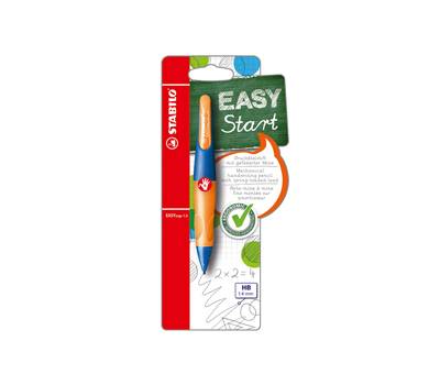 Portamine Easyergo - 1,4 mm + 3 mine - per destromani - ultramarine-orange - Stabilo - B-46905-5 - 4006381469050 - DMwebShop