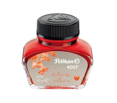 Inchiostro stilografico 4001,30 ml rosso - 17241