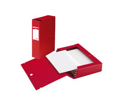 Scatola archivio Scatto - dorso 4 cm - 25 x 35 cm - rosso - Sei Rota - 67900412 - 8004972011332 - DMwebShop