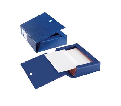 Scatola archivio Scatto - dorso 6 cm - 25 x 35 cm - blu - Sei Rota - 67900607 - 8004972011356 - DMwebShop