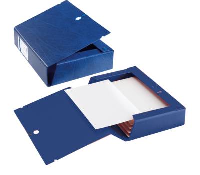 Scatola archivio Scatto - dorso 8 cm - 25 x 35 cm - blu - Sei Rota - 67900807 - 8004972011400 - DMwebShop