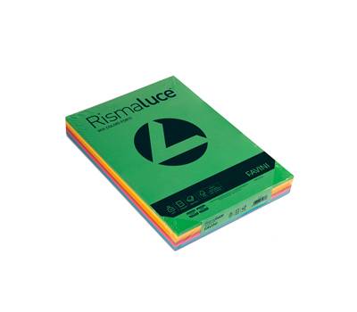 Carta Rismaluce - A3 - 140 gr - mix 6 colori - conf. 200 fogli - Favini - A65X213 - 8007057628470 - DMwebShop