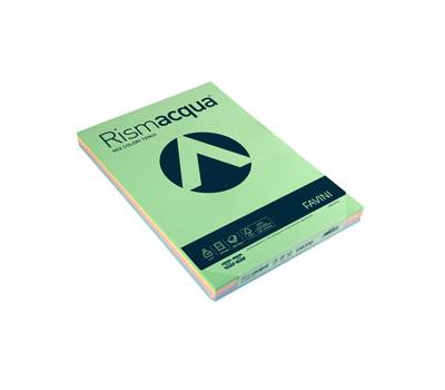 Carta Rismacqua - A3 - 140 gr - mix 5 colori - conf. 200 fogli - Favini - A65X223 - 8007057621471 - DMwebShop