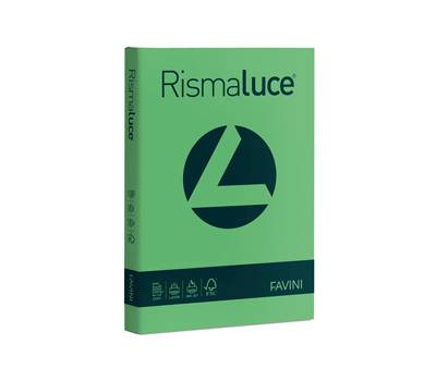 Carta Rismaluce - A4 - 200 gr - verde 60 - conf. 125 fogli - Favini - A67D104 - 8007057616347 - DMwebShop