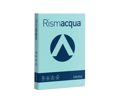 Carta Rismacqua - A4 - 200 gr - celeste 08 - conf. 125 fogli - Favini - A67T104 - 8007057618549 - DMwebShop