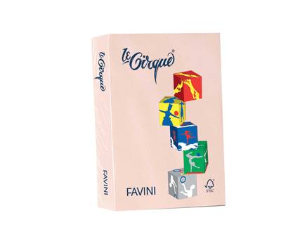 Carta Le Cirque - A4 - 80 gr - salmone pastello 103 - conf. 500 fogli - Favini - A715504 - 8025478320032 - DMwebShop