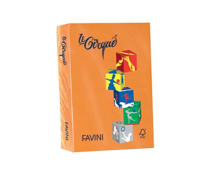 Carta Le Cirque - A4 - 80 gr - arancio 205 - conf. 500 fogli - Favini - A71E504 - 8025478320254 - DMwebShop