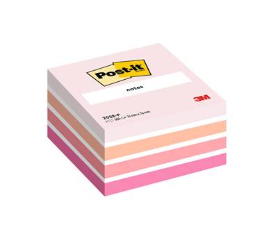 Blocco foglietti Cubo - 76 x 76 mm - rosa soft, bianco, melone neon, rosa power, rosa guava - 450 fogli - Post-it - 7100172384 - 4001895871351 - DMwebShop