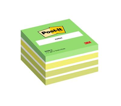 Blocco foglietti Cubo - 2028-G - 76 x 76 mm - 72 gr - colori assortiti - 450 fogli - 450 fogli - Post-it - 7100200375 - 4001895872808 - DMwebShop