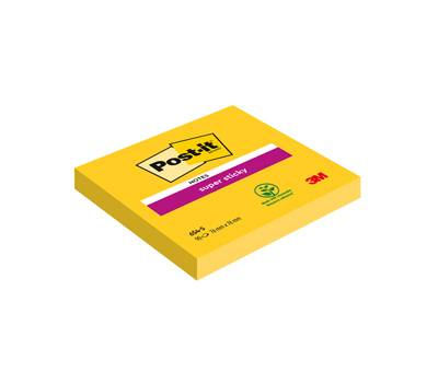 Blocco foglietti Super Sticky - 654-S - giallo oro - 76 x 76 mm - 90 fogli - conf. 12 pezzi - Post-it - 7100290189 - 4001895877124 - DMwebShop