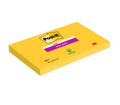 Blocco foglietti Super Sticky - giallo oro - 76 x 127 mm - 90 fogli - conf. 12 pezzi - Post-it - 7100290188 - 4001895877117 - DMwebShop
