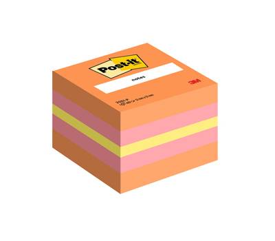 Blocco foglietti Minicubo - 51 x 51 mm - melone neon, arancio acceso, rosa guava - 400 fogli - Post-it - 7100172395 - 4001895853821 - DMwebShop