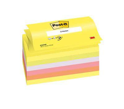 Blocco Super Sticky Z Notes - assortiti neon - 76 x 127 mm - 100 fogli - conf. 6 pezzi - Post-it - 7100172323 - 4001895845710 - DMwebShop
