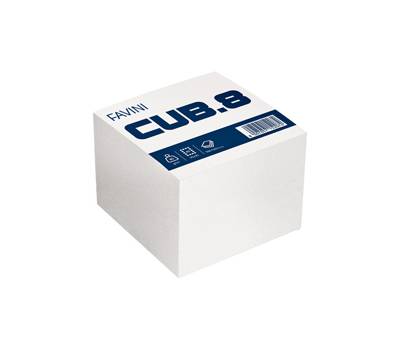 Foglietti Cubo - bianco - 9,5 x 9,5 cm - 80 gr - 700 fogli - Favini - A450916 - 8007057152074 - DMwebShop
