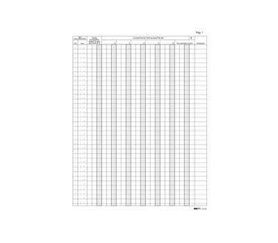 Registro Iva corrispettivi per mancato funzionamento registro cassa - 31 x 24,5 cm - 46 pagine numerate - Edipro - E2108 - 8023328210809 - DMwebShop