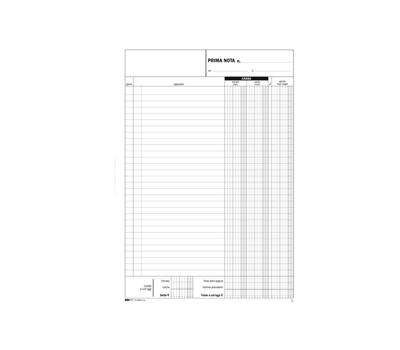 Blocco prima nota cassa entrate-uscite - 50-50 fogli autoricalcanti - 31 x 21 cm - Edipro - E5359A - 8023328535919 - DMwebShop