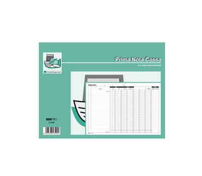 Blocco prima nota cassa-banca - 50-50 fogli autoricalcanti - 22 x 30 cm - Edipro - E5350 - 8023328535001 - DMwebShop