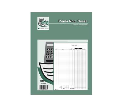 Blocco prima nota cassa entrate-uscite-Iva - 50-50 fogli autoricalcanti - 31 x 21 cm - Edipro - E5356A - 8023328535612 - DMwebShop
