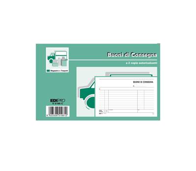 Blocco buoni di consegna - 50-50 fogli autoricalcanti - 10 x 17 cm - Edipro - E5196C - 8023328519612 - DMwebShop