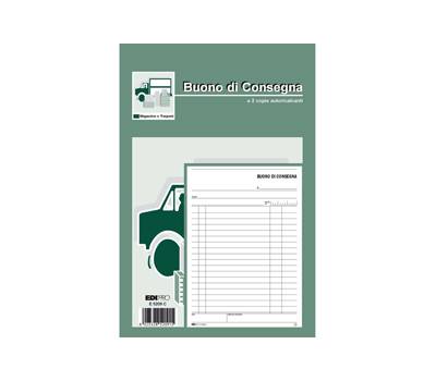 Blocco buoni di consegna - 50-50 fogli autoricalcanti - 23 x 15 cm - Edipro - E5209C - 8023328520915 - DMwebShop