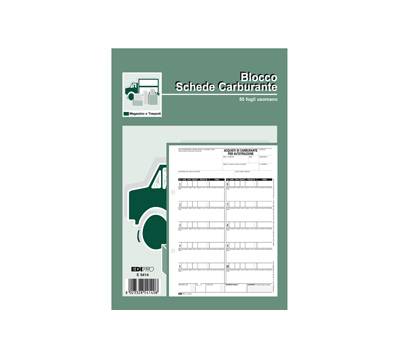 Blocco prelievo carburante - 23 x 14,8 cm - 50 fogli - Edipro - E5414 - DMwebShop