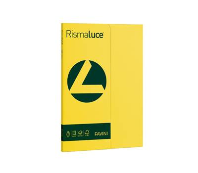 Carta Rismaluce Small - A4 - 90 gr - giallo sole 53 - conf. 100 fogli - Favini - A69B144 - 8007057615104 - DMwebShop