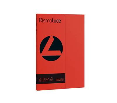Carta Rismaluce Small - A4 - 200 gr - scarlatto 61 - conf. 50 fogli - Favini - A69C544 - 8007057615234 - DMwebShop Carta Rismaluce Small - A4 - 200 gr - scarlatto 61 - conf. 50 fogli - Favini - A69C544 - 8007057615234 - DMwebShop