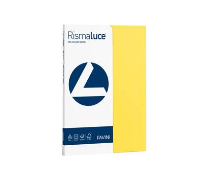 Carta Rismaluce Small - A4 - 200 gr - mix 5 colori - conf. 50 fogli - Favini - A69X504 - 8007057715125 - DMwebShop