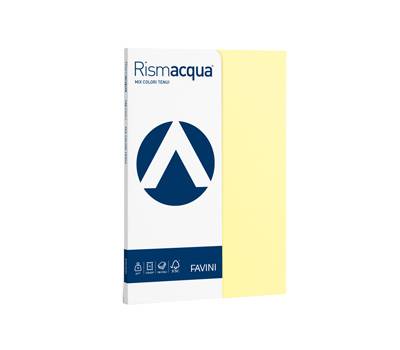 Carta Rismacqua Small - A4 - 90 gr - mix 5 colori - conf. 100 fogli - Favini - A69X124 - 8007057615036 - DMwebShop