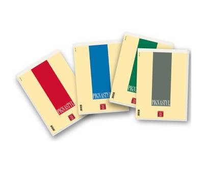 Blocco Pignastyl - A4 - 1 rigo - 210 x 297 mm - 80 gr - 70 fogli - conf. 10 pezzi - Pigna - 02137481R - 8005235068940 - DMwebShop