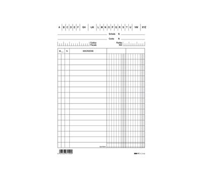 Schede in cartoncino 2 colonne - 17 x 12 cm - verticale - conf. 100 pezzi - Edipro - E3159VE - 8023328315917 - DMwebShop