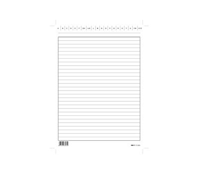 Schede in cartoncino rigate - 24 x 17 cm - verticale - conf. 100 pezzi - Edipro - E3393BL - 8023328339319 - DMwebShop