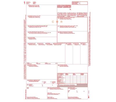Modello C.M.R. lettera vettura internazionale - 5 copie autoautoricalcanti - 12'' x 24 cm - 100 fogli - Edipro - E0052BIS - 8023328005214 - DMwebShop
