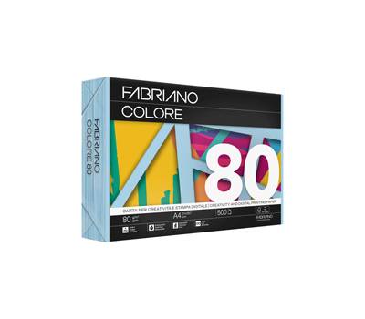 FabrianoColore - A4 - 80 gr - colori tenui celeste - conf. 500 fogli - Fabriano - 74721297 - 8001348233985 - DMwebShop