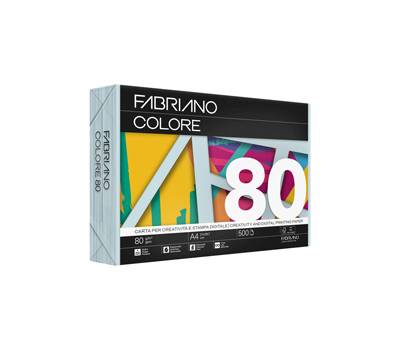FabrianoColore - A4 - 80 gr - colori tenui celeste chiaro - conf. 500 fogli - Fabriano - 75721297 - 8001348234081 - DMwebShop