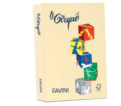 Carta Le Cirque - A3 - 80 gr - giallo pastello 100 - conf. 500 fogli - Favini - A712353 - 8025478321206 - DMwebShop