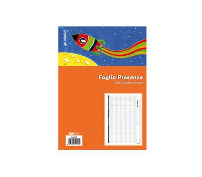 Blocco presenze mensili 21 x 30 cm 50,50 fogli autoautoricalcanti - 4960