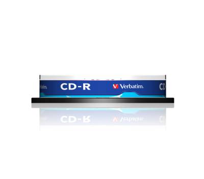 Scatola 10 CD-R Data Life serigrafato - spindle 1X-52X - 700Mb - Verbatim - 43437 - 23942434375 - DMwebShop