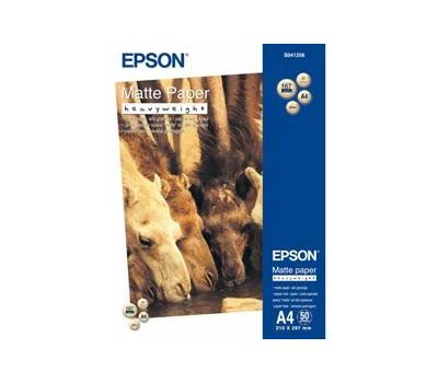 Carta Fotografica Matte Paper Heavy Weight - A4 - 50 Fogli - Epson - C13S041256 - 10343818439 - DMwebShop