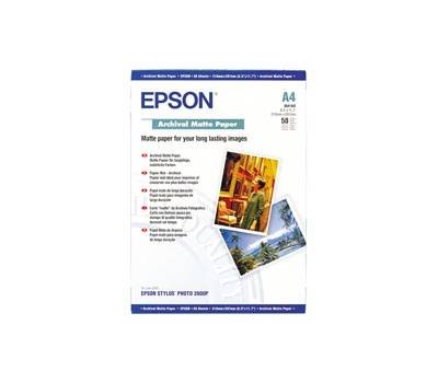 Carta fotografica Archival Matte Paper - A4 - 50 Fogli - Epson - C13S041342 - 10343830073 - DMwebShop