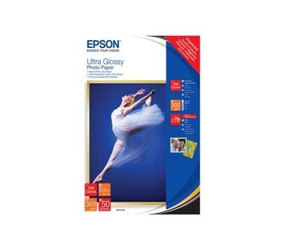 Carta Fotografica Ultra Glossy Photo Paper - 13 x 18 cm - 50 Fogli - Epson - C13S041944 - 10343855557 - DMwebShop